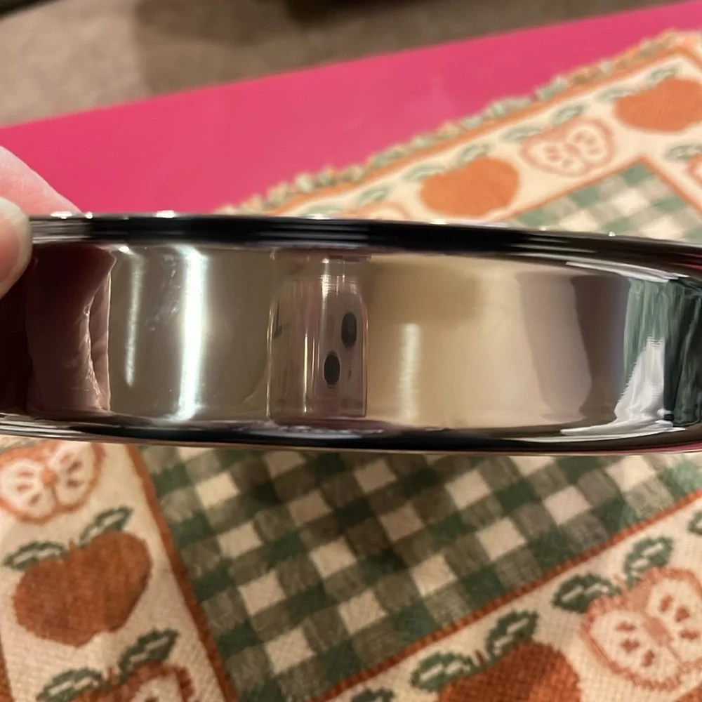 Hamilton Beach Stainless set of 2 round cake pans NWT